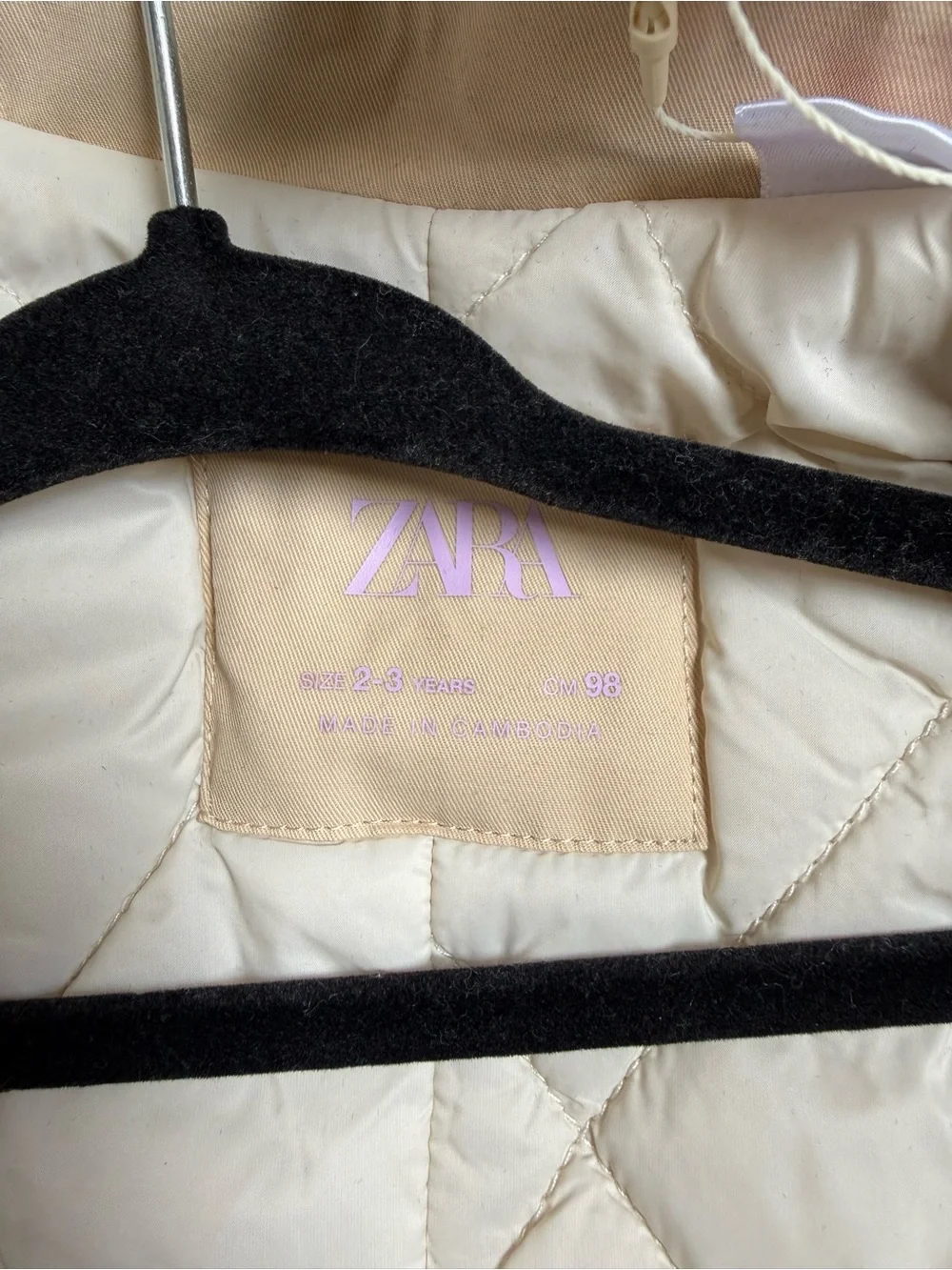 Zara toddler trench coat